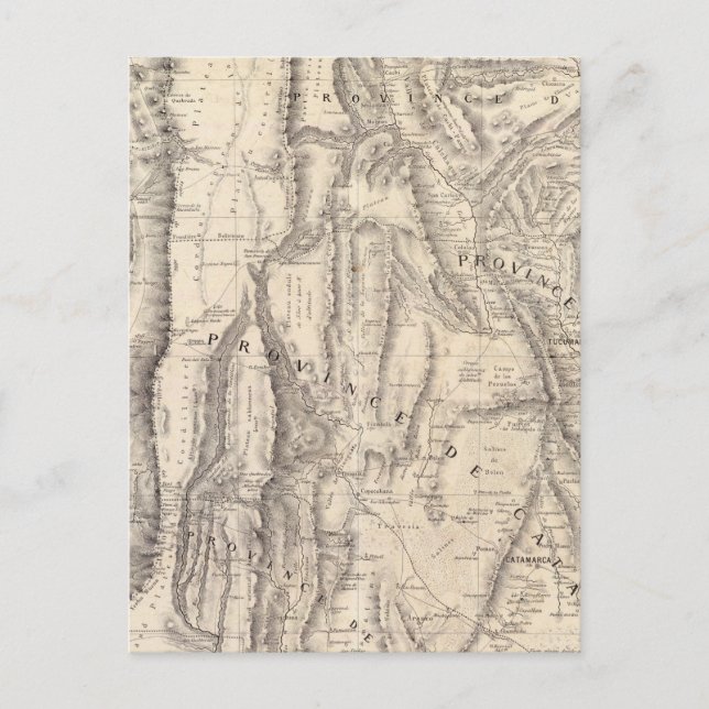 Katamarca in Tucuman Postkarte (Vorderseite)