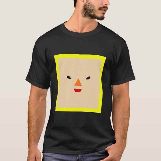 Katamari Prinz-Gesichtsschwarzes T-Shirt (Vorderseite)