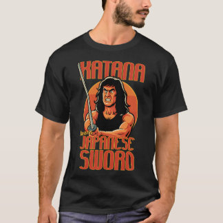 Katana bedeutet japanisches Schwert T-Shirt