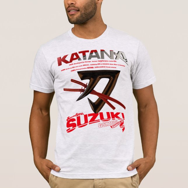 katana Logo Red T-Shirt (Vorderseite)