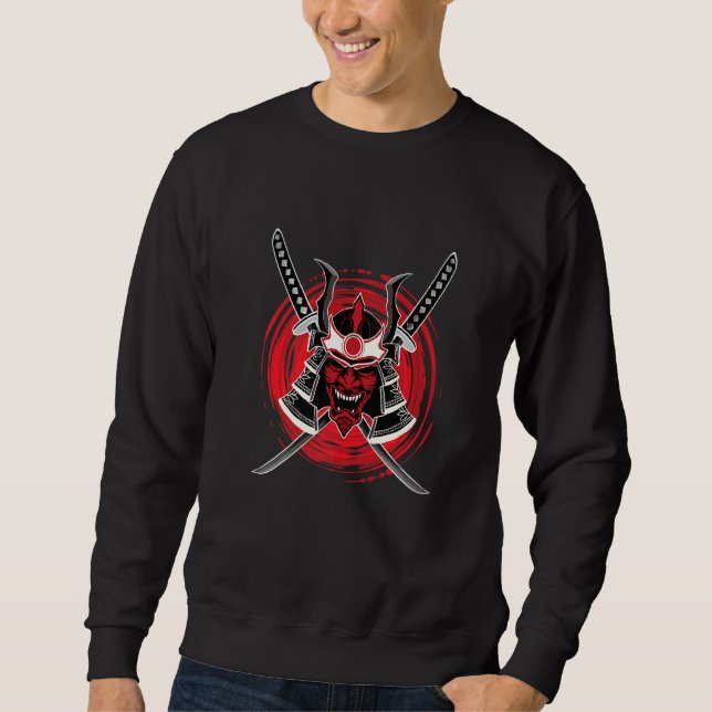Katana Samurai Martial Arts Sweatshirt (Vorderseite)
