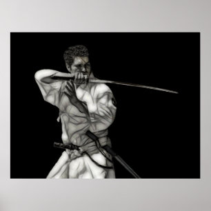 KATANA SWORD OF SAMURAI POSTER