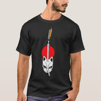 Katana und Maske T-Shirt