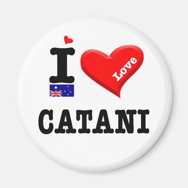 KATANI - I Liebe Magnet (Vorne)