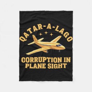 Katar-a-lago Korruption in Flugzeuge Sight Anti-Tr Fleecedecke