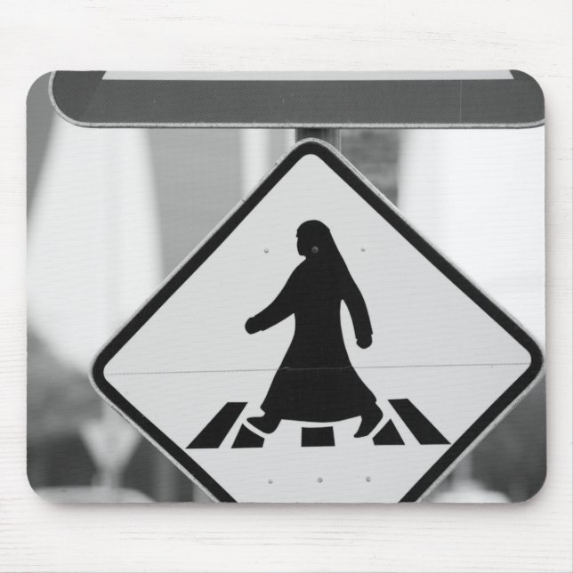 Katar, Ad Dawhah, Doha. Arabischer Fußgänger Mousepad (Vorne)