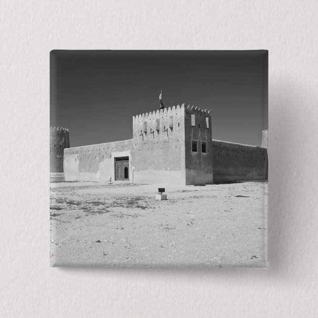 Katar, Al Zubarah. Al-Zubara Fort (geb. 1938) Button (Vorderseite)