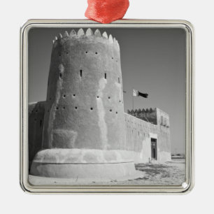 Katar, Al Zubarah. Al-Zubarah-Fort (erbaut 1938), Silbernes Ornament