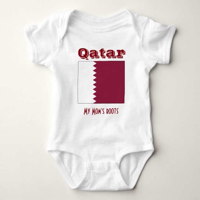 Katar Baby Strampler (Vorderseite)