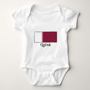 Katar-Flag Baby Strampler