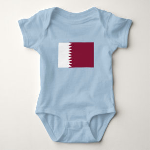 Katar-Flag Baby Strampler