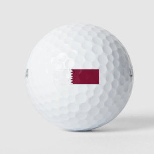 Katar-Flag Golfball