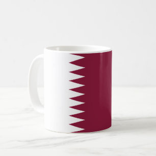 Katar-Flag Kaffeetasse