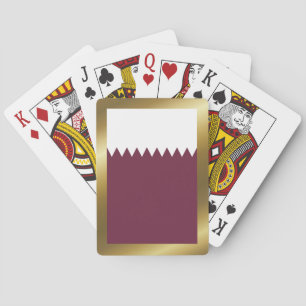 Katar Flag Playing Cards Spielkarten