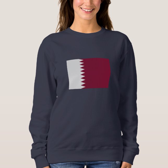 Katar-Flag Sweatshirt (Vorderseite)