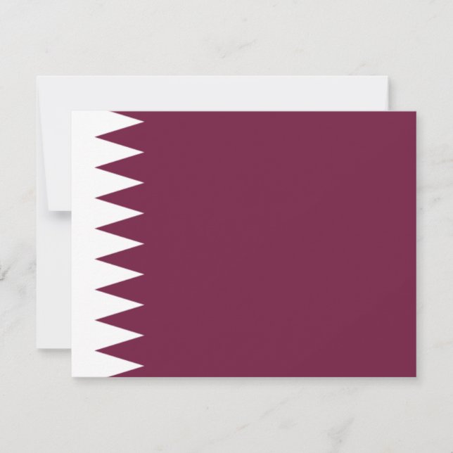 Katar-Flagge (Vorderseite)