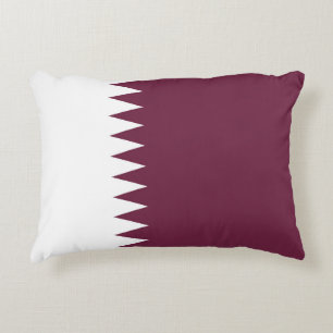 Katar-Flagge Dekokissen