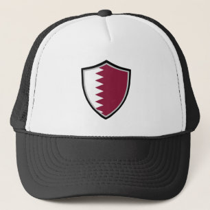 Katar-Flaggenhut Truckerkappe