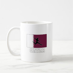 Katar Football-Fußballteam Kaffeetasse