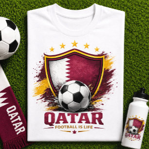 Katar Fußballfan Fußball Weltmeisterschaft Anhänge T-Shirt