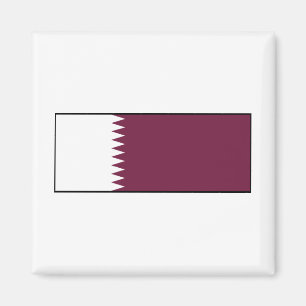 Katar - Katar-Flagge Magnet