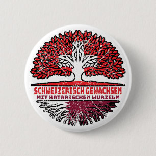 Katar Katarisch Schweizer Schweiz Baum Wurzel Button