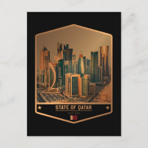 Katar Postkarte