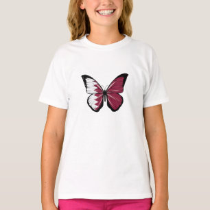 Katar-Schmetterlingsflagge T-Shirt