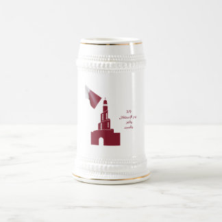 Katar-Tasse Bierglas