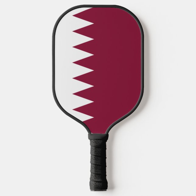 Katar-Wappen Pickleball Schläger (Vorderseite)