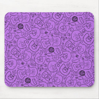Katastrophe, Mousepad, lilac Mousepad