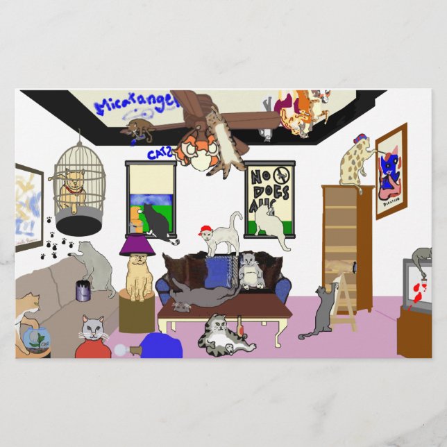 Katastrophen-Briefpapier Briefpapier (Vorderseite)