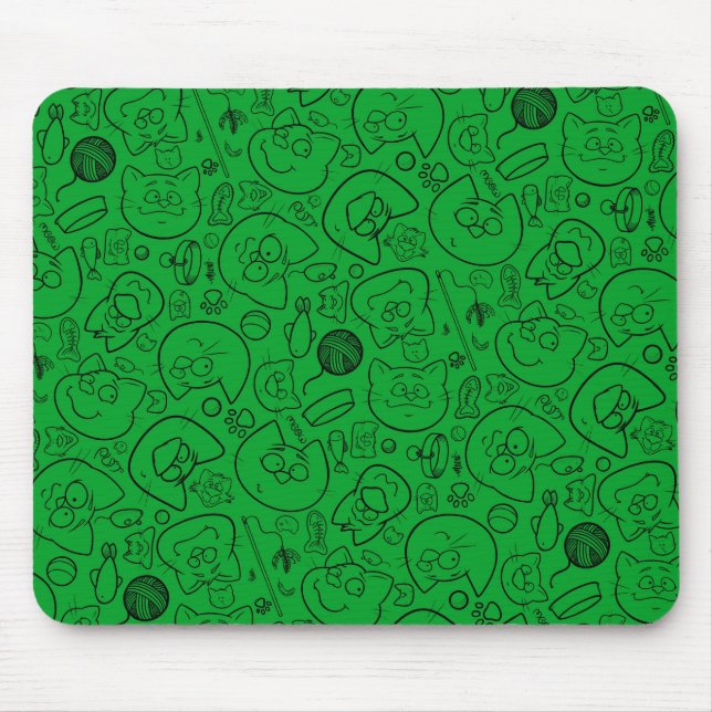 Katastrophenmousepad, grün mousepad (Vorne)