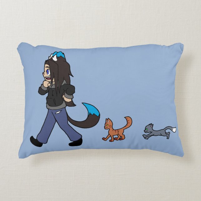 Katbeere Dekokissen (Vorderseite)