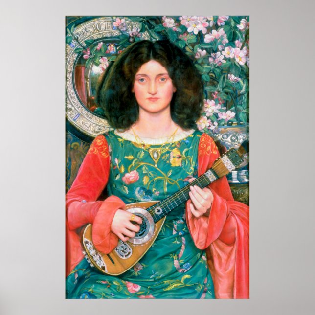 Kate Bunce Melody CC1230 Decorative Music Poster (Vorne)