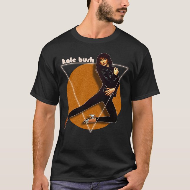 Kate Bush 80er Style Music Singer Tribute T-Shirt (Vorderseite)