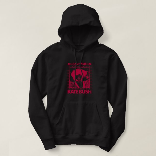 Kate Bush†††††† Retro ästhetische Lüfterkunst Desi Hoodie (Design vorne)