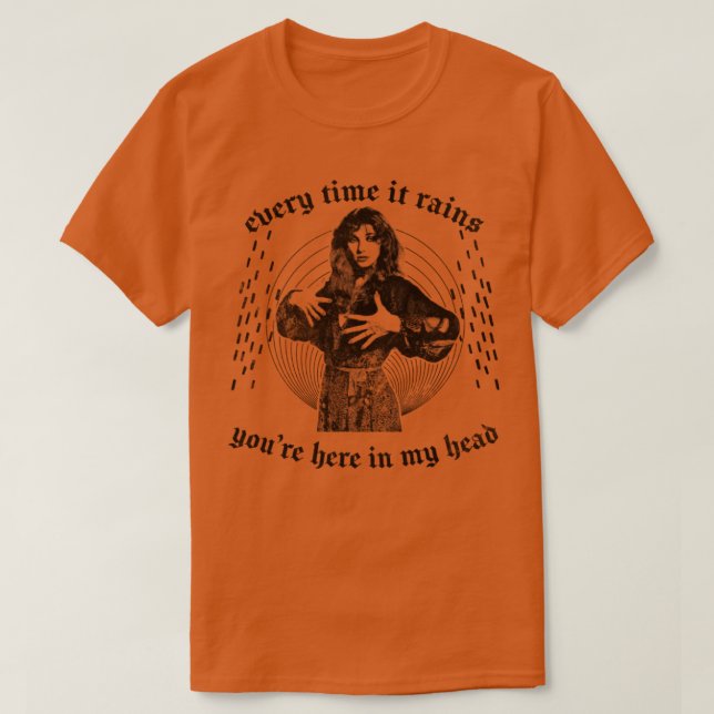 Kate Bush Retro ästhetisches Fan Art Design 2 T-Shirt (Design vorne)