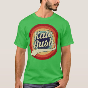 Kate Bush Retro-Kreis Vintage T-Shirt