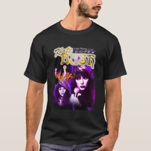Kate Bush Vintager klassischer T - Shirt