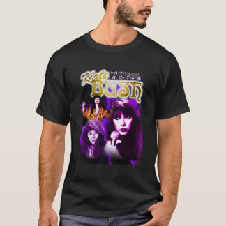 Kate Bush Vintager klassischer T - Shirt