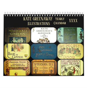 Kate Greenaway Illustrationen Anpassen Jahr    Kalender