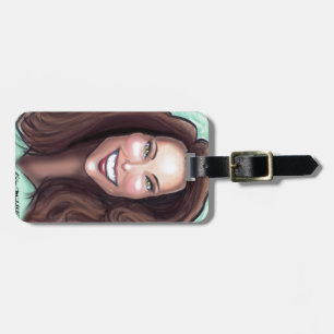 Kate Middleton Caricature Gepäckanhänger