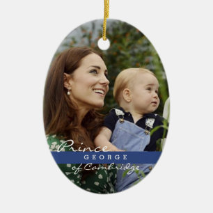 Kate Middleton Prinz George Keramikornament