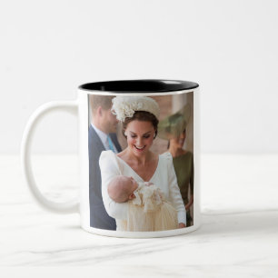 Kate Middleton und Prince Louis Zweifarbige Tasse