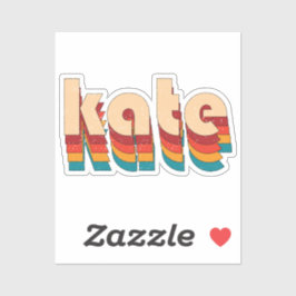 Kate-Name Aufkleber