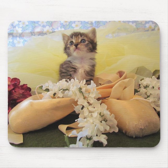 Kate the Ballerina Kitten - Mouse Pad Mousepad (Vorne)