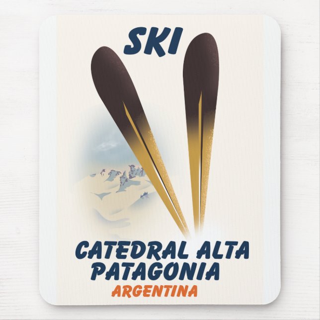 Katedral Alta Patagonia, Argentiniens Skipposter Mousepad (Vorne)