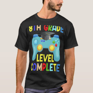 Kategorie Abschluss Level Complete Gamer 2023 T-Shirt
