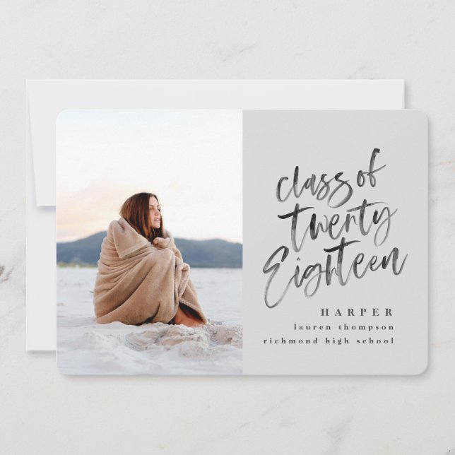 Kategorie der Ankündigung von Hochschulabsolventen (Vorderseite)